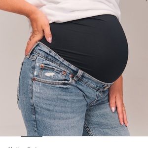 Abercrombie and fitch maternity jeans